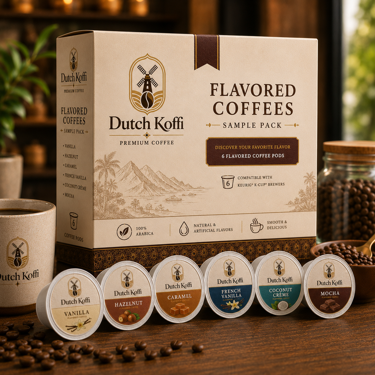 Flavored Coffees Sample Pack